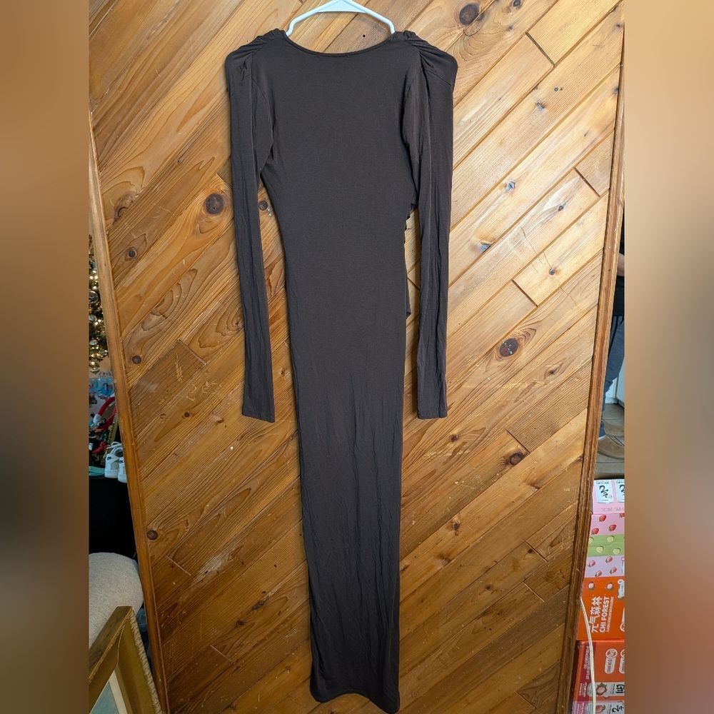 The Line by K Deep V-Neck Calli Dress Size XS - Picture 7 of 7
